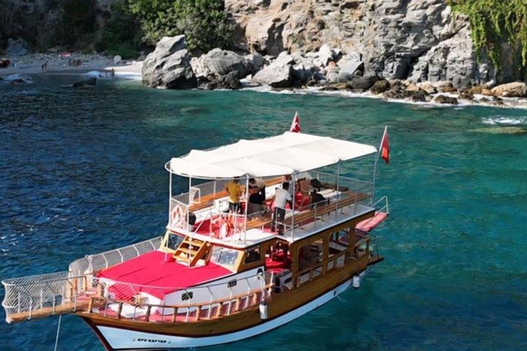 From Alanya: Gazipaşa Boat Trip to Delikdeniz & Blue Lagoon