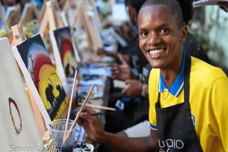 Mombasa: Pottery and Painting Activity at Studio Belabela