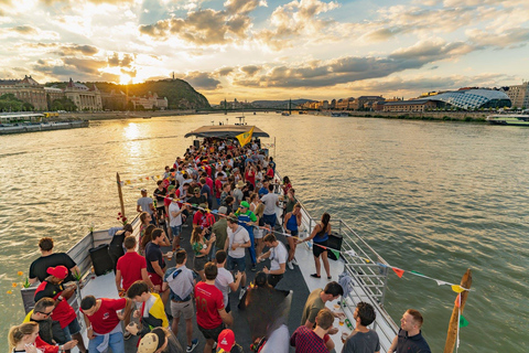 Budapest: Floating Lotus Cruise with unlimited drinks Floating Lotus - Night Cruise with unlimited Drinks