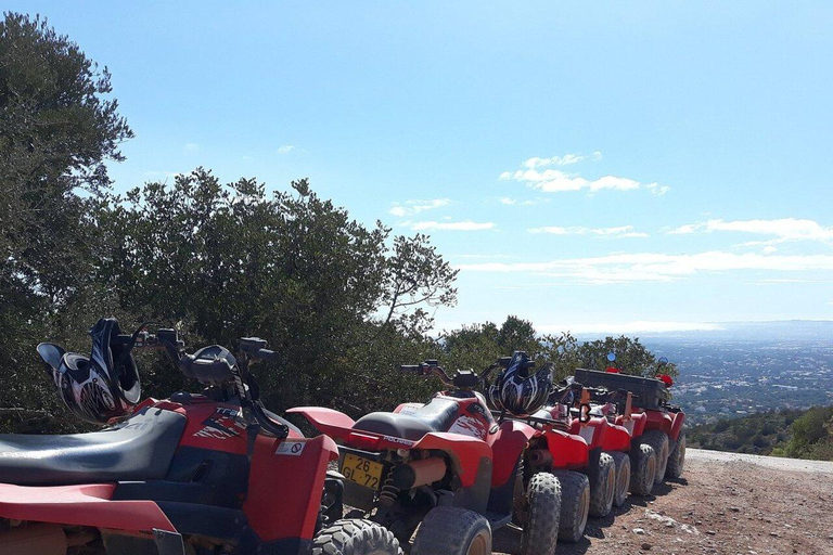 Von Albufeira aus: Paderne Adventure Quad Ride90 Minuten Abenteuer-Quad-Fahrt (jedes Quad bietet Platz für 2 Personen)