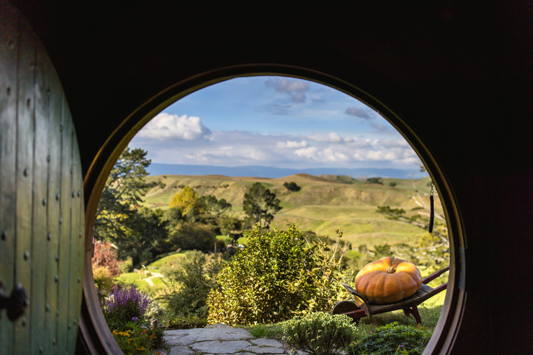 SET CINEMATOGRAFICO DI HOBBITON: Tour privato flessibile di una giornata da Auckland