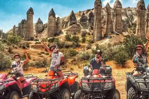 Pour les amateurs d'aventure : Une inoubliable randonnée en quad en Cappadoce