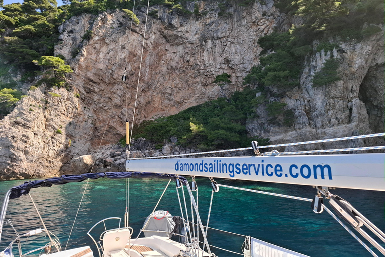 دوبروفنيك - جولة خاصة لمدة نصف يوم بالقارب الشراعي إلى جزر إلافيتي