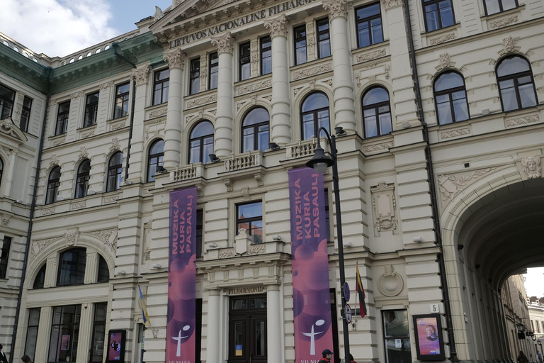 Audiotour door de oude binnenstad en het zuiden van Vilnius Deel 2in1