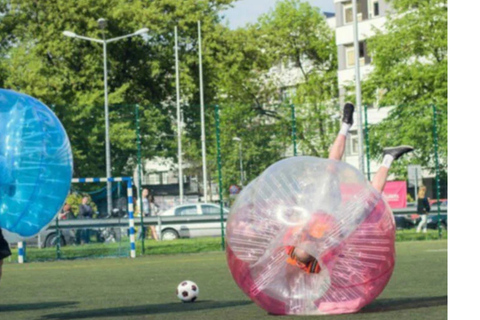Wroclaw: 1-Hour Bubble Football Experience