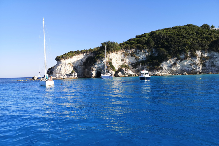Paxos: Private Boat Cruise to Antipaxos & Blue Caves Morning half day Cruise to Blue caves and Antipaxos