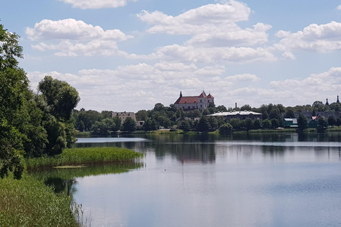 Wilno: Wycieczka rowerowa z przewodnikiem po Trokach z biletami na pociąg