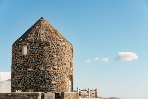 Santorini: begeleide wandeling naar krater en zonsondergang