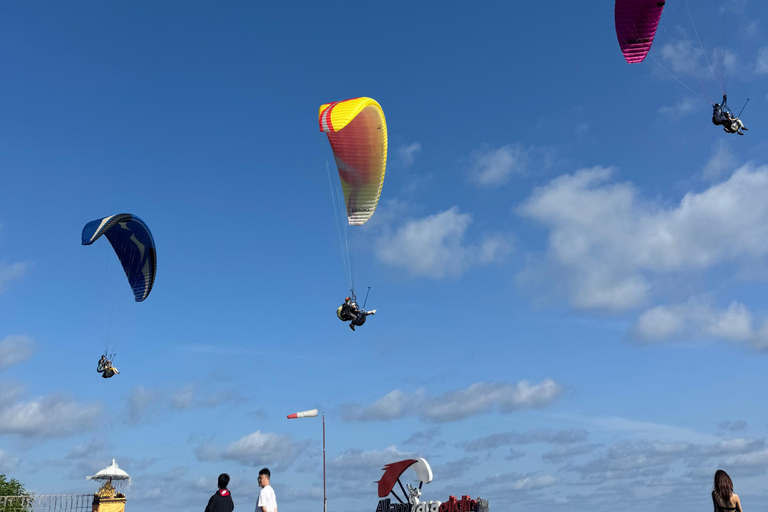 Bali: Timbis, Panda, Ulu Beach Tandem Paragliding Experience Bali: Paragliding only transfer Without activity ticket