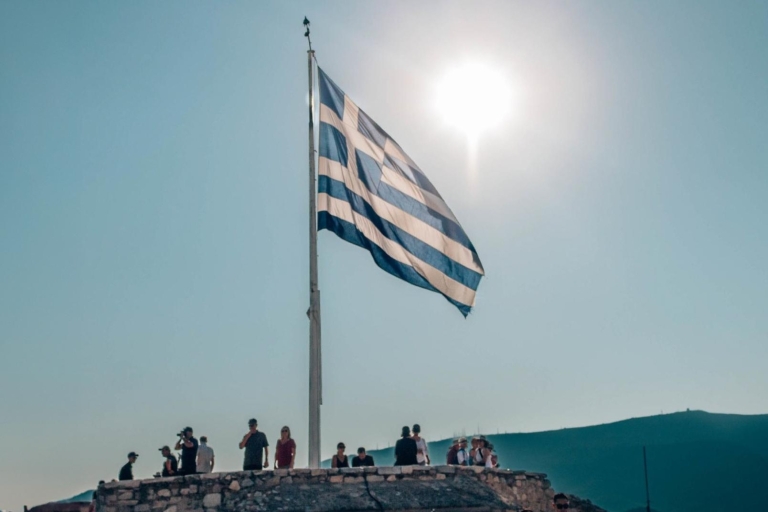 Atenas: Visita guiada vespertina a la Acrópolis sin aglomeracionesVisita en francés sin entradas incluidas