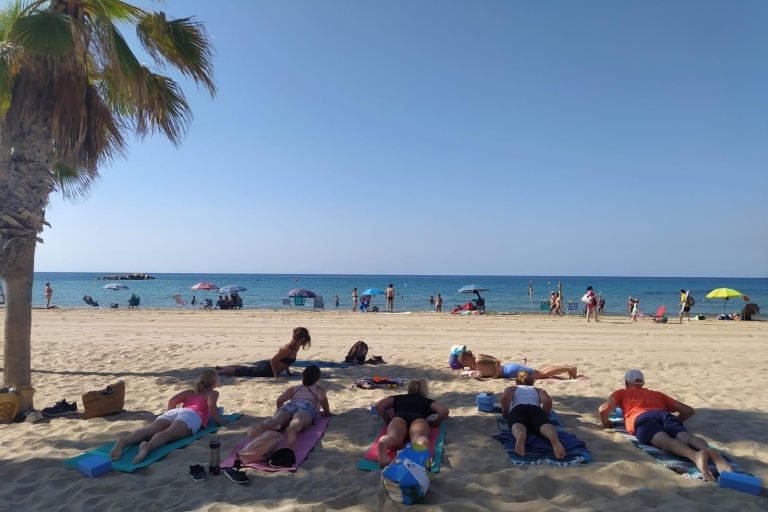 Yoga on the beach San Juan, Alicante Yoga and Sound Bath on the beach San Juan, Alicante