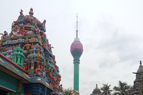 Tour della città di Colombo in tuk con cibo e bevande(Mattina e sera) tour della città di Colombo TUK TUK