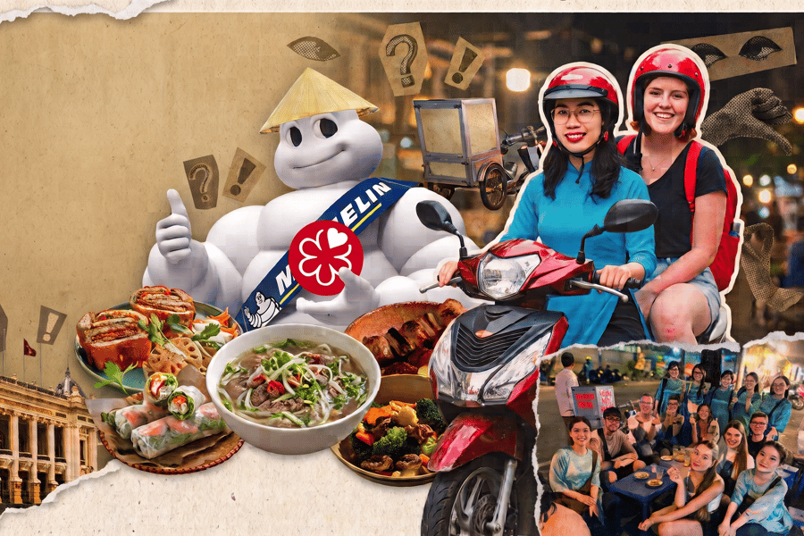 Saigon: Michelin-Sterne-Streetfood-Tour mit einer Fahrerin. Foto: GetYourGuide Saigon: Michelin-Sterne-Streetfood-Tour mit einer Fahrerin. Foto: GetYourGuide