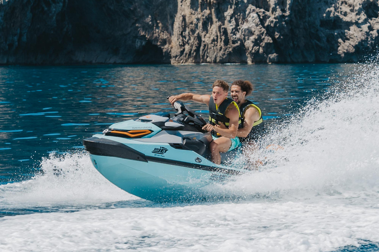 Alcudia: JetSki Tour Coll Baix beach & Caves (free Photos) Coll Baix beach & Caves Jet Ski Tour