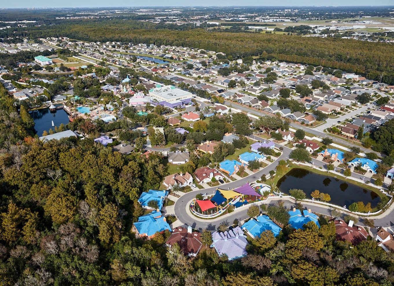 Orlando: Helikoptertur med kommentarer over forlystelsesparker