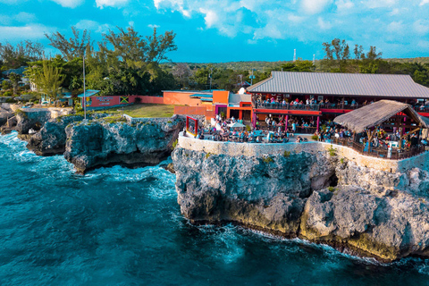 From Montego Bay negril day trip Rick's Cafe