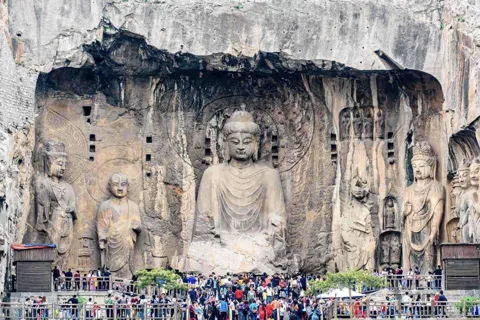 Luoyang : Visite guidée des Grottes de Longmen et du Temple du Cheval Blanc