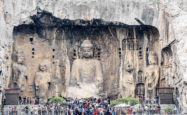 Luoyang: Chrám bílého koně a jeskyně Longmen s průvodcem