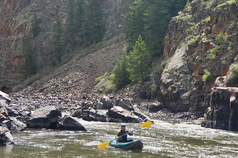 Kajak de prachtige Upper Colorado rivier - 1/2 dag met gids