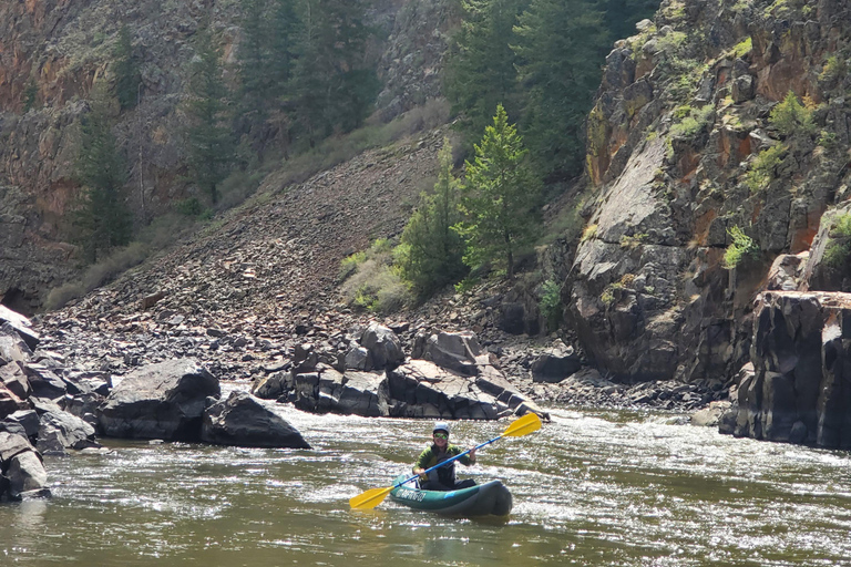 Kajakfahren auf dem wunderschönen Upper Colorado River - geführter 1/2 Tag