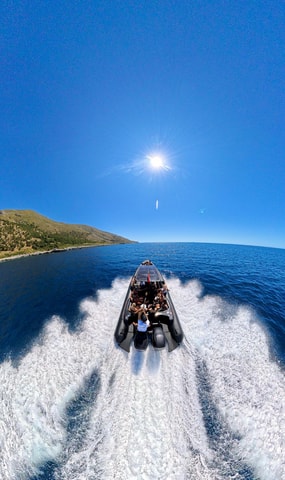 Vlore: Private Speedboat Rental with Skipper Option