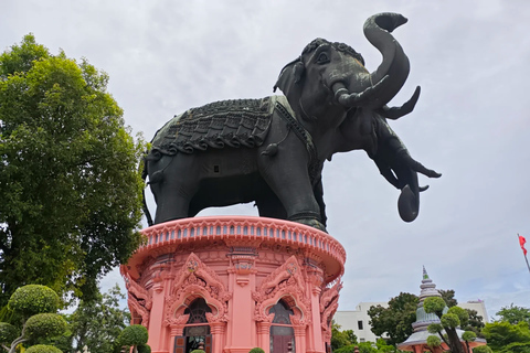 Bangkok Erawan Museum, Ancient City & Bang Pu Private Trip Ancient City & Erawan Museum｜Buffet Lunch｜Private Car Tour