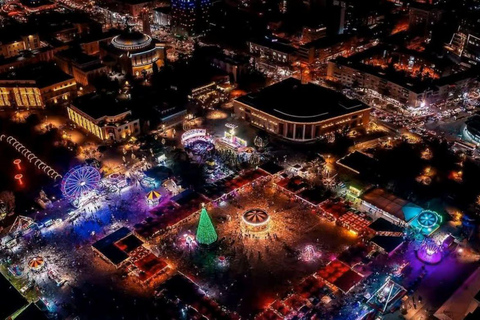 Tirana: Magical Christmas Walking Tour with a Drink