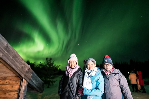 From Rovaniemi: Northern Lights Photo Tour with Pickup