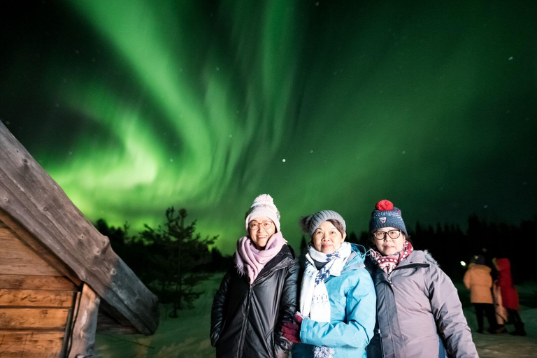 Z Rovaniemi: Wycieczka fotograficzna zorzy polarnej z odbiorem