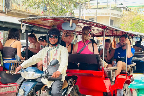 Battambang: Full-Day Tuk Tuk Tour with Bamboo Train Ride