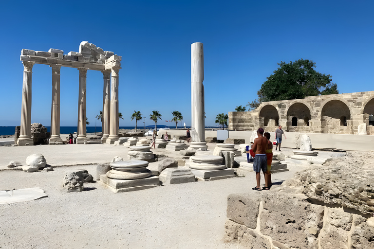From Alanya: Side, Aspendos, and Manavgat Waterfall Tour