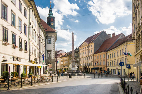 Ljubljana: excursão a pé de 2,5 horas com guia local