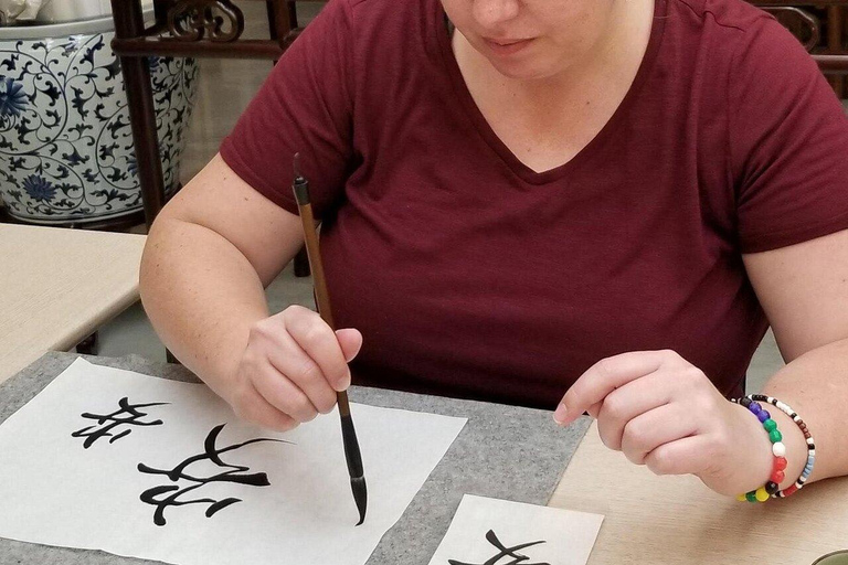 Calligraphy workshop in Taipei City