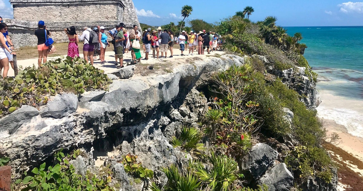 Von Cancún aus: Tulum, Coba, Cenote und Playa del Carmen Tour ...