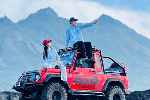 Batur Sunrise Jeep Tour, Waterfall and Riceterrace & Swing Batur Sunrise Jeep Tour Only ( without transport)