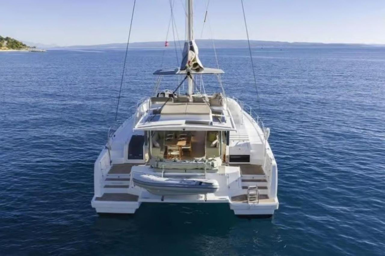 Mykonos: Rhenia Island Catamaran Cruise with Lunch Sunset Sailing Tour