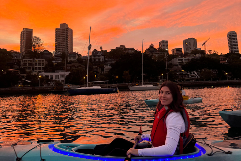 Sydney: Harbour Sunset Kayak Tour Sunset Single Kayak Tour
