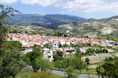 Z PAPHOS: wycieczka dookoła wyspy (Troodos, Nikozja, Larnaka)