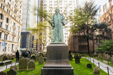 NYC: Wall Street Tour with 9/11 Memorial and Statue Ferry Lower Manhattan Walking Tour