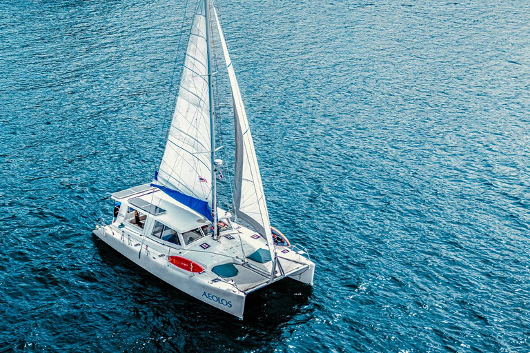 Phuket: Small-Group Catamaran to Coral & Racha Catamaran Day Tour to Coral & Racha Islands (No Transfer)