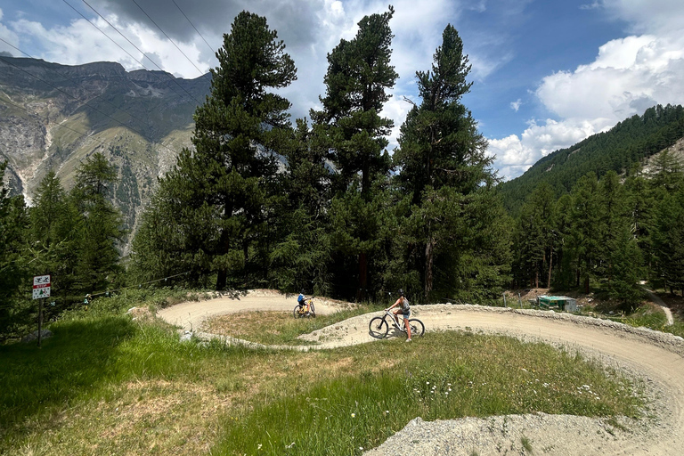 Zermatt: Sunnegga Flow Trail Guided Mountain Bike Tour
