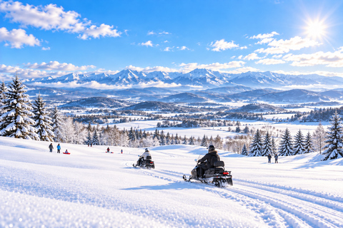 From Sapporo: Biei Snow Experience & Optional Buffet Lunch Buffet Not Included