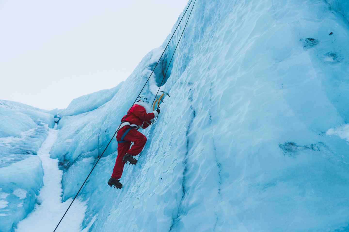 Ледниковый поход и восхождение на айсберг в Исландии
