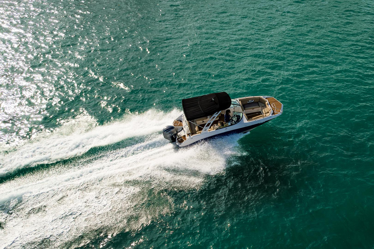 Miami: Private Tailored Sightseeing Boat Tour 1 hour Package w/o Gas & Marina Fees $70 due at Check-in