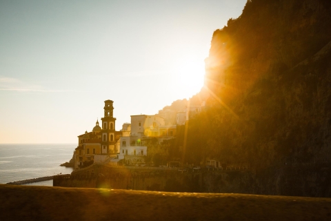 De Sorrente: visite privée au coucher du soleil sur la côte amalfitaine