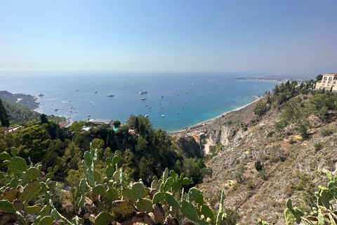 Taormina: privétour van een dag met pick-up vanaf Catania