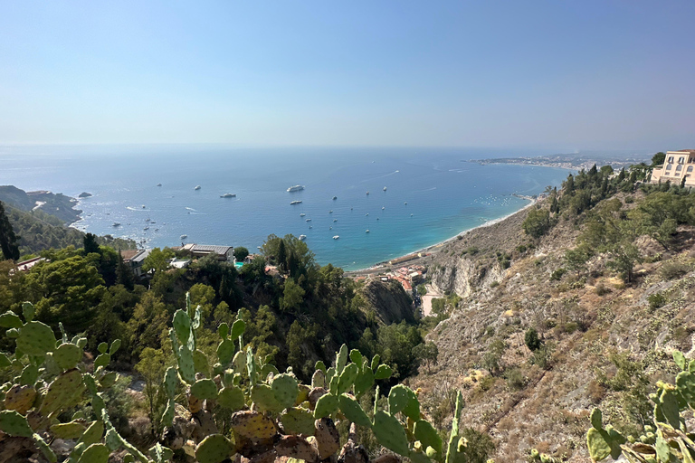 Taormina: privétour van een dag met pick-up vanaf Catania