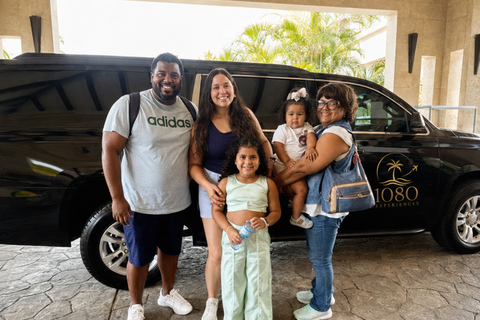 Romana transfer: Punta Cana Luxury Airport drive with drinks Roundtrip