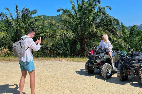 From Phuket: ATV Scenic Routes with Karon and Patong Views 1 Hour Drive With Passenger