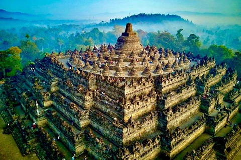 From Bali : One Day Borobudur & Prambanan Tour with Flight